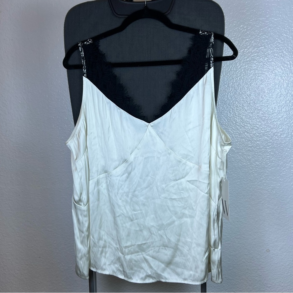 Worthington Cream Cami Top - Picture 6 of 9